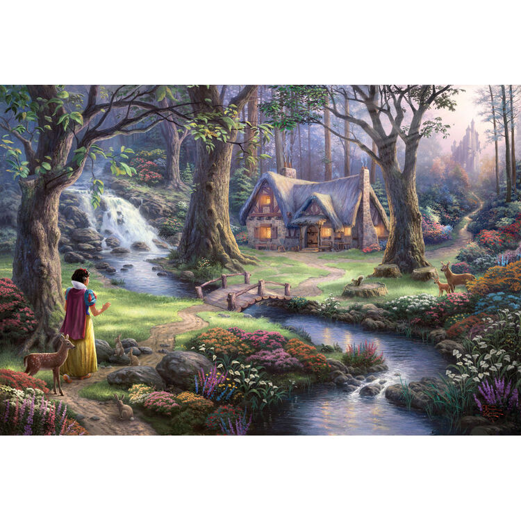 Product Puzzle 59485 Kinkade Disney Snow White 1000 Pieces image