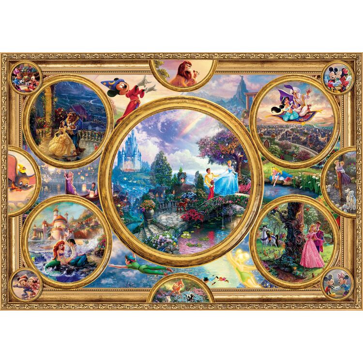 Product Puzzle 59607 Kinkade Disney Collection 2000 Pieces image