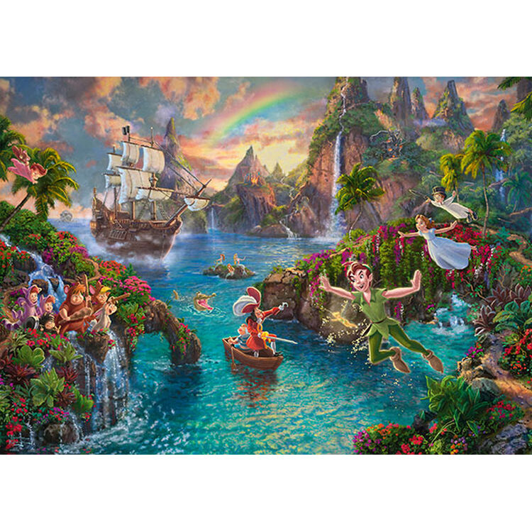 Product Puzzle 59635 Kinkade Disney Peter Pan 1000 Pieces image