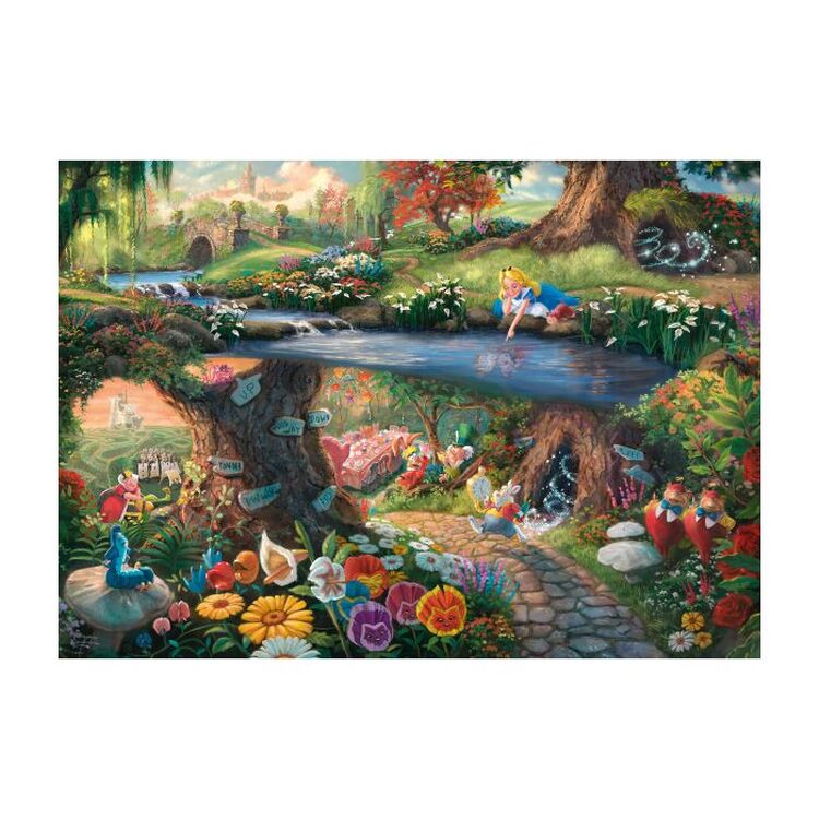 Product Παζλ 59636 Kinkade Disney Alice In Wonderland 1000 Κομμάτια image