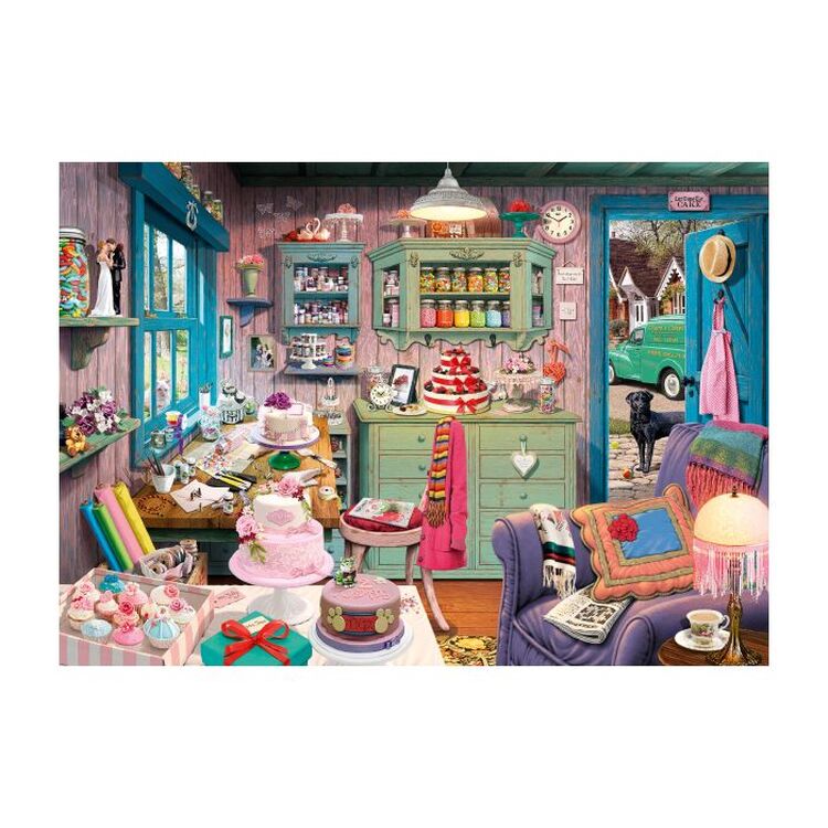Product Puzzle 59653 Secret Puzzles Grandma's Parlor 1000 Pieces image
