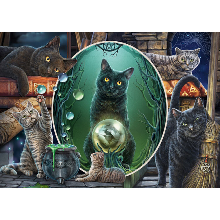 Product Παζλ 59665 Magical Cats 1000 Κομμάτια image