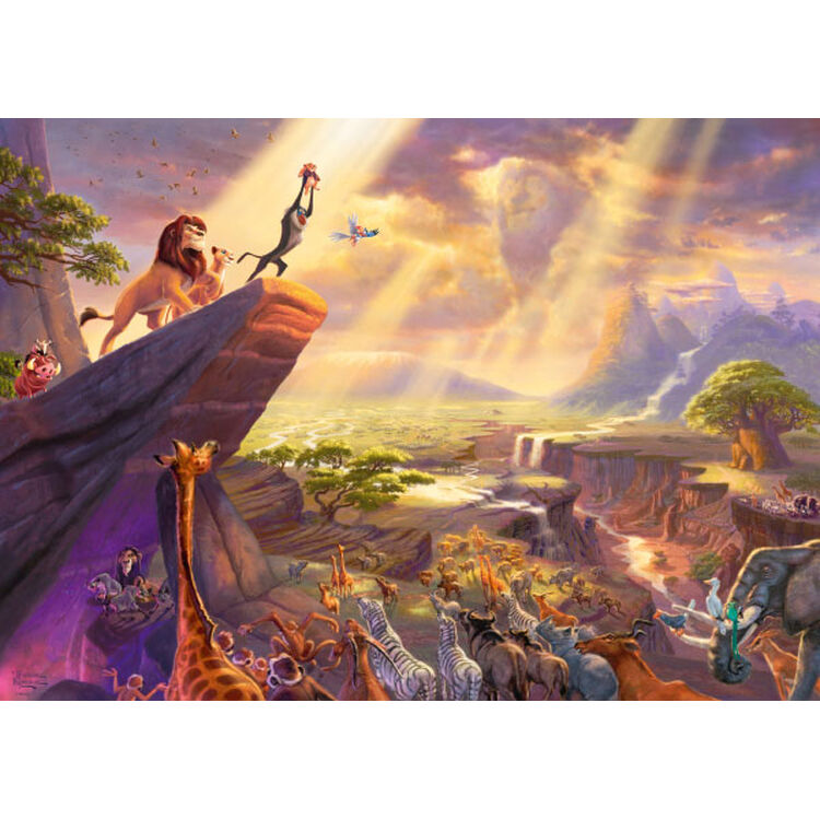 Product Παζλ 59673 Kinkade Disney The Lion King 1000 Κομμάτια image