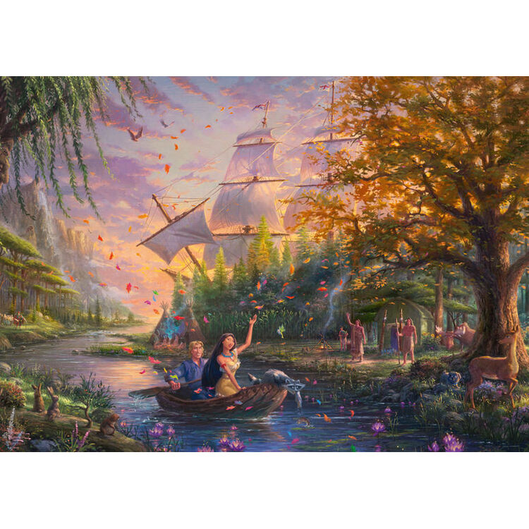 Product Παζλ 59688 Kinkade Disney Pocahontas 1000 Κομμάτια image