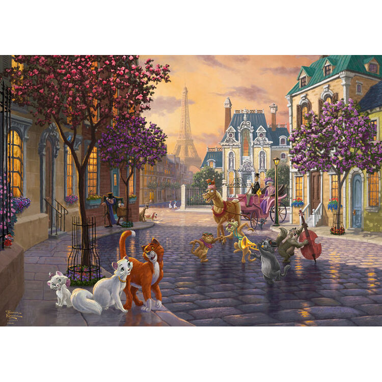 Product Puzzle 59690 Kinkade Disney The Aristocats 1000 Pieces image