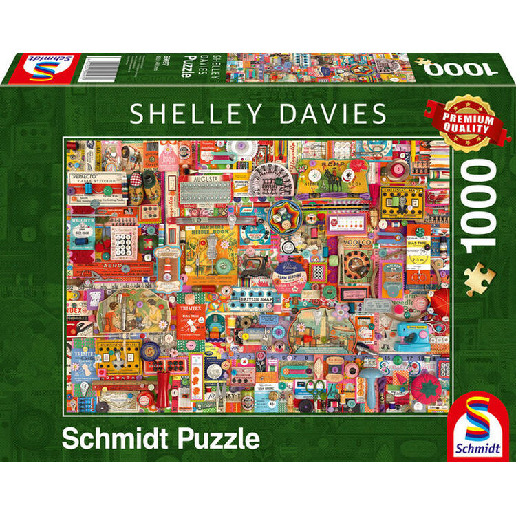 Product Puzzle 59697 Vintage Haberdashery 1000 Pieces image
