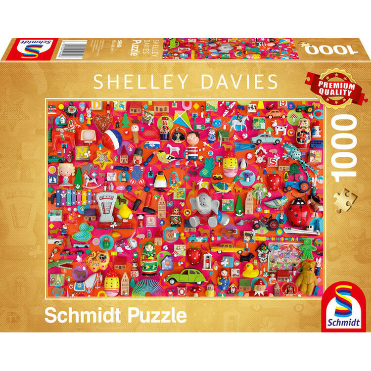 Product Puzzle 59699 Vintage Toys 1000 Pieces image
