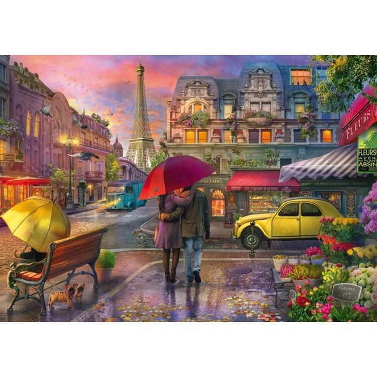 Product Παζλ 59713 Parisian Charm In The Rain 500 Κομμάτια image