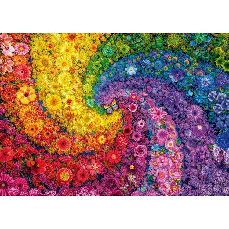 Product Puzzle 59744 Swirling Colours In Bloom 2000 Pieces image