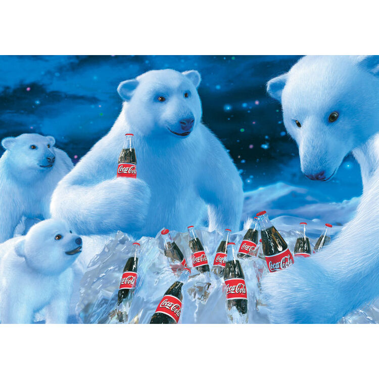 Product Puzzle 59913 Coca Cola Polar Bears 1000 Pieces image