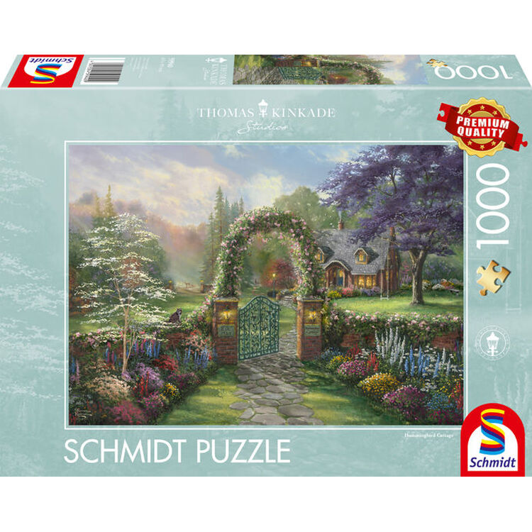 Product Παζλ 59940 Kinkade Hummingbird Cottage 1000 Κομμάτια image