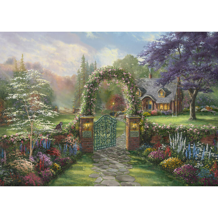 Product Παζλ 59940 Kinkade Hummingbird Cottage 1000 Κομμάτια image