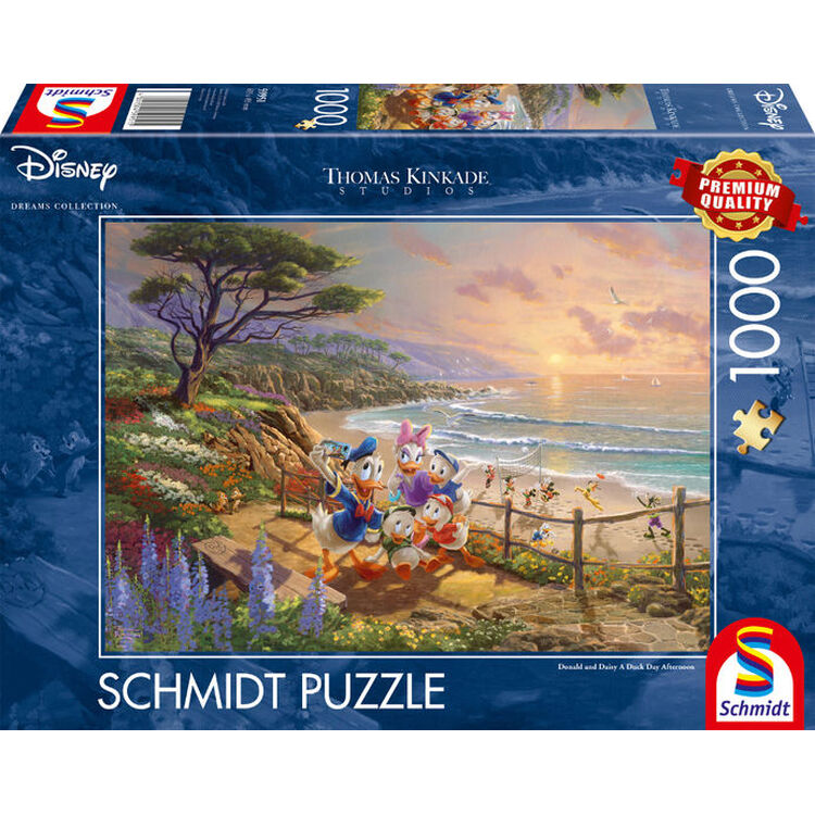 Product Παζλ 59951 Kinkade Disney Donald & Daisy, A Duck Day Afternoon 1000 Κομμάτια image