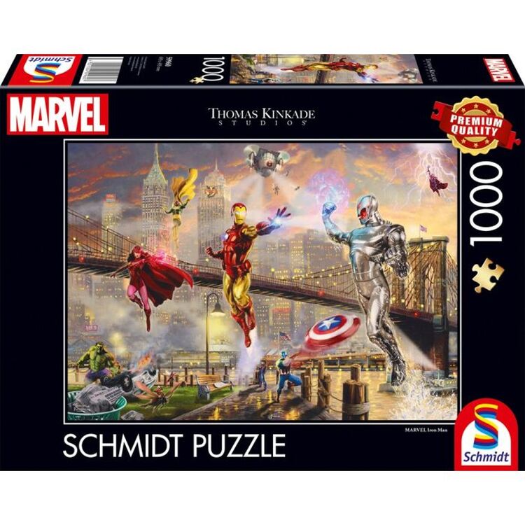 Product Puzzle 59960 Kinkade Marvel Iron Man 1000 Pieces image
