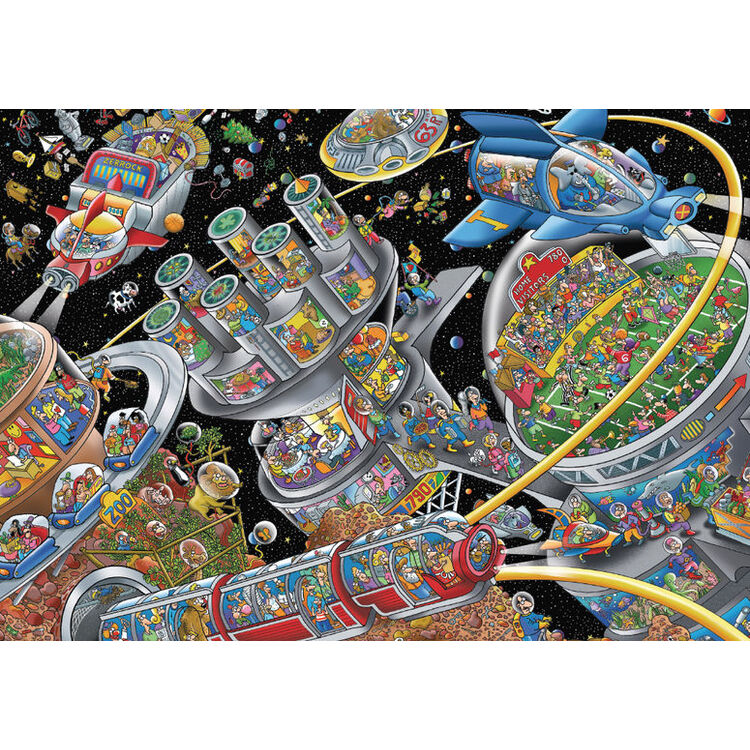 Product Puzzle 59967 Space Colony 1000 Pieces image