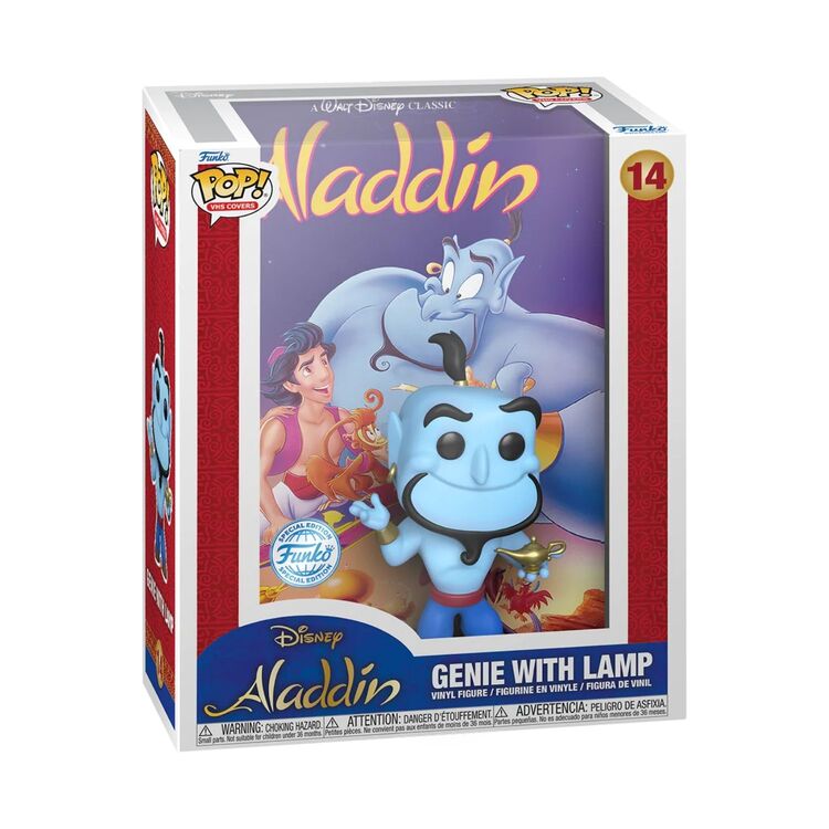 Product Funko Pop! VHS Cover Aladdin Genie with Lamp(Special Edition) image