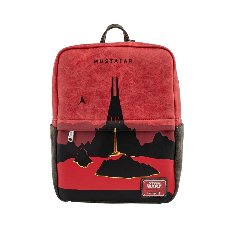 Product Loungefly Star Wars Lands Mustafar Square Mini Backpack image