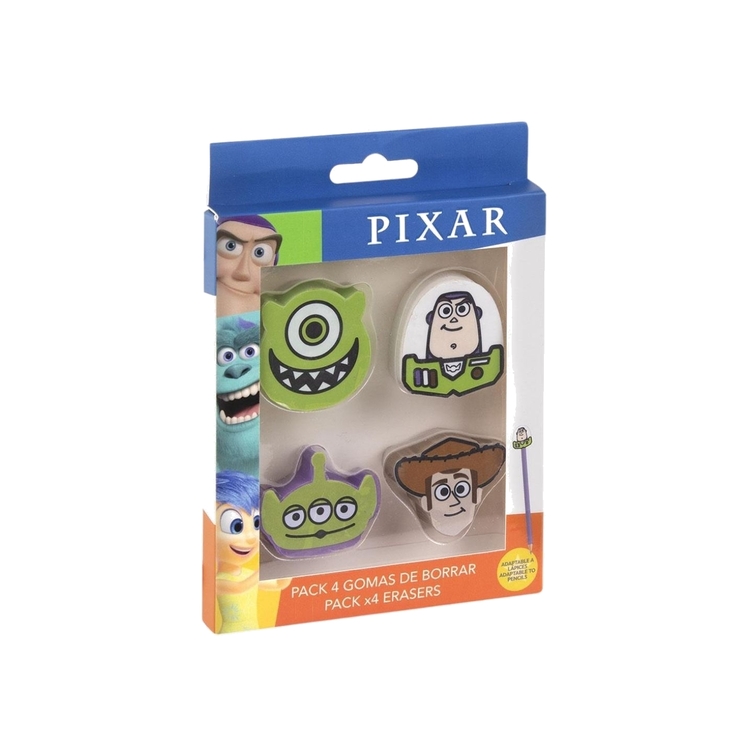 Product Disney Pixar Eraser Pack  image