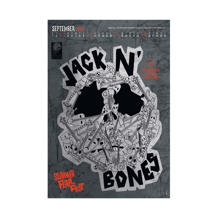 Product Disney Nightmare Before Christmas A3 Calendar 2022 image