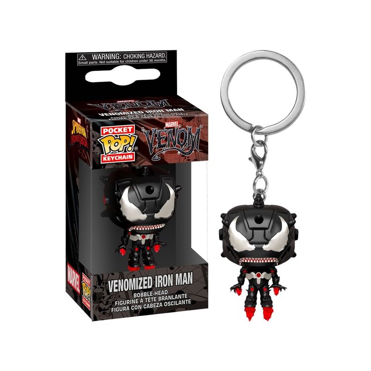 Product Funko Pocket Pop! Marvel Venomized Iron Man Keychain image