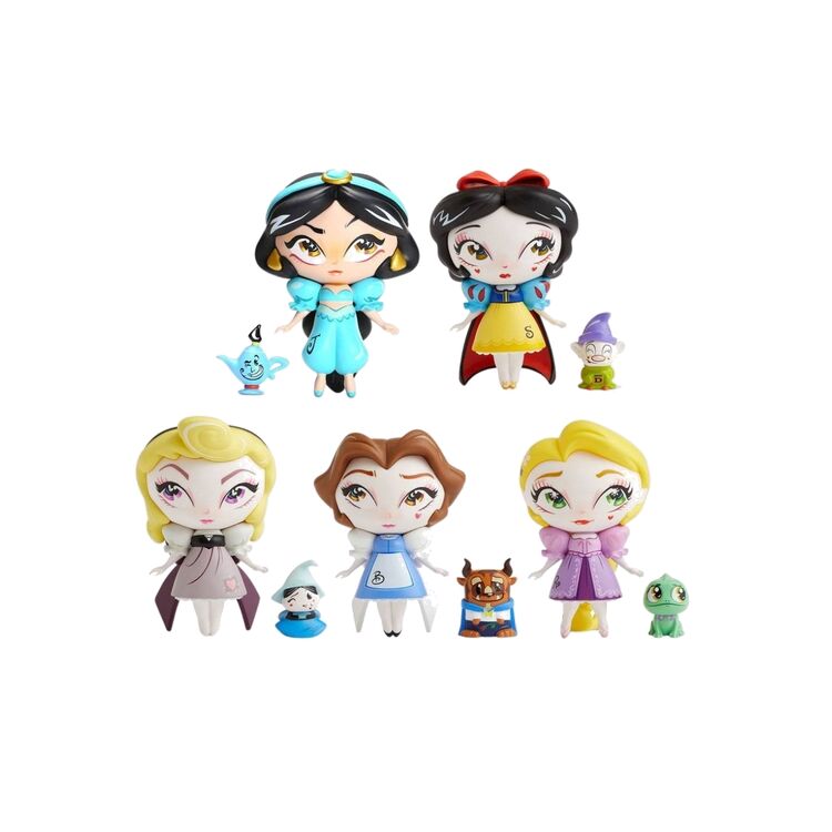 Product Disney Vinyl Statues Set Miss Mindy Princess Series image