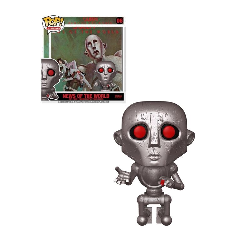 Product Funko Pop! Queen - News of the World Metallic image
