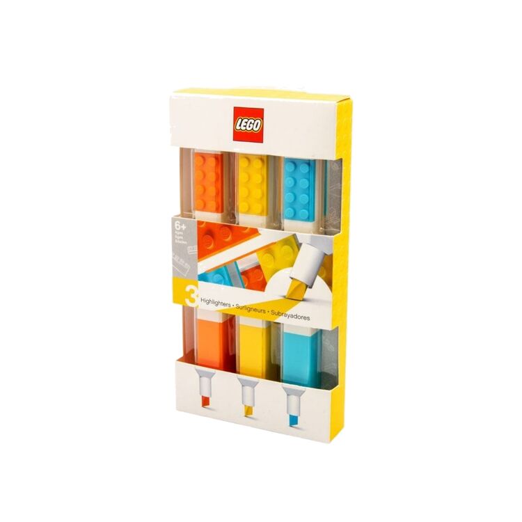 Product LEGO® Highlighters 3-Pack Bricks image