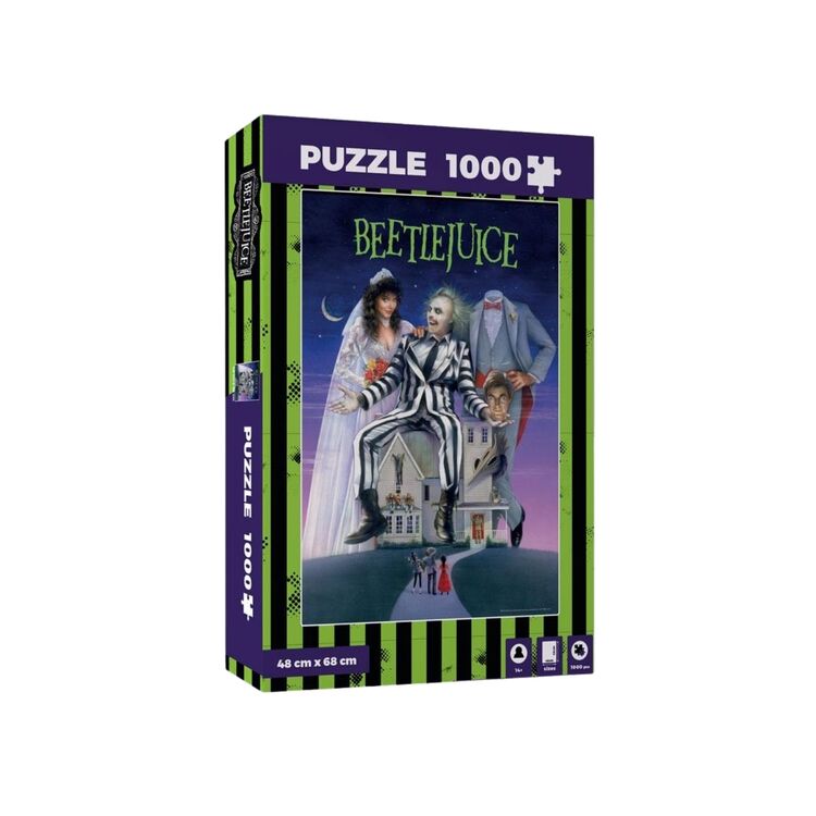 Product Beetle Juice Movie Poster Puzzle image