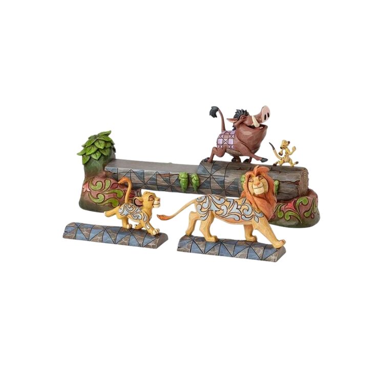 Product Enesco Disney Lion King Simba Timon and Pumba image