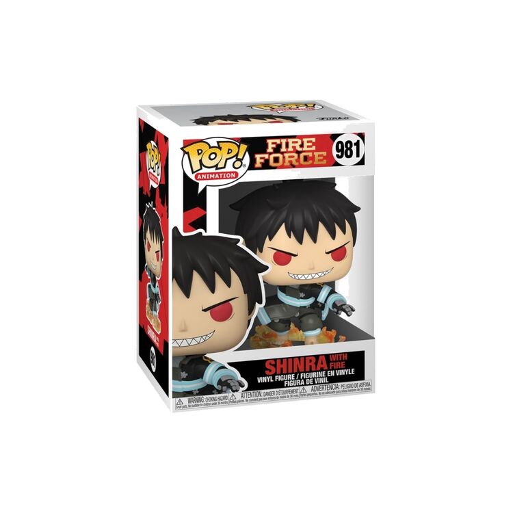 Product Funko Pop! Fire Force Shinra with Fire image