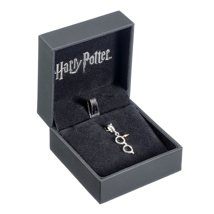Product Harry Potter Sterling Silver Lightning Bolt & Glasses Slider Charm image