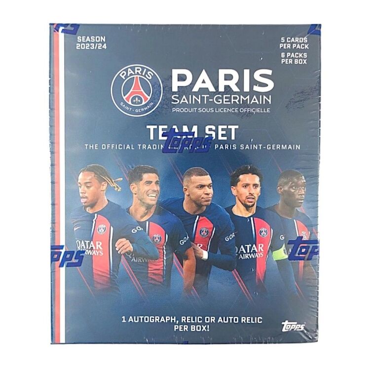 Product Topps PSG 2023-2024 Team Set Box image