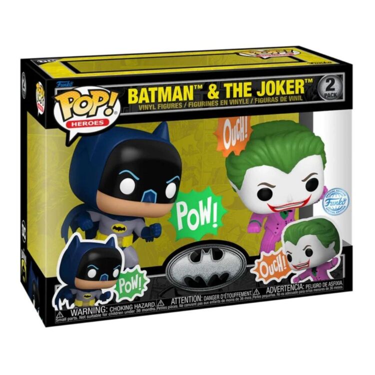 Product Funko Pop! 2-Pack DC Heroes: Batman 85th Batman & The Joker (Special Edition) image