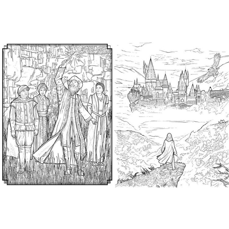 Product Harry Potter Hogwarts Legacy Coloring Book image