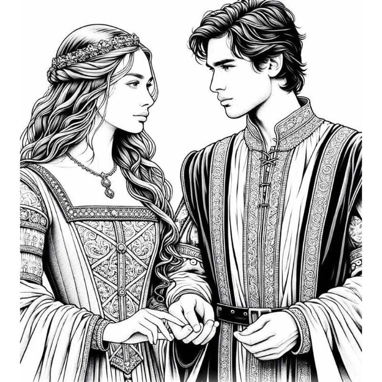 Product Romantasy Coloring Book image