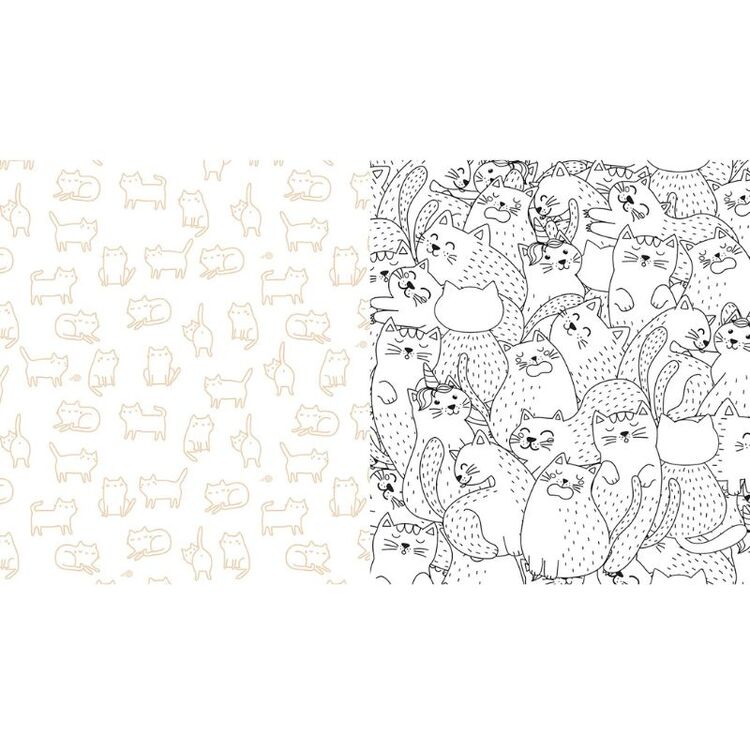 Product Cute Kawaii Coloring Kit: Coloring Book image