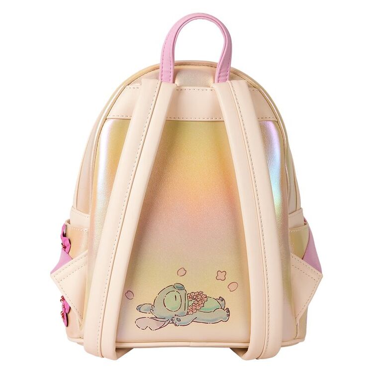 Product Τσάντα Πλάτης Loungefly Disney Stitch & Angel Cherry Blossom Heart Mini image