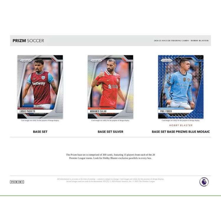 Product Panini 2024-2025 Prizm EPL Soccer Retail Box image
