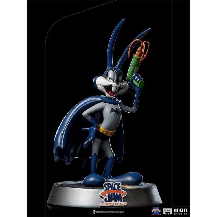 Product Iron Studios Space Jam: A New Legacy - Bugs Bunny Batman Art Scale Statue (1/10) (WBSJM56621-10) image