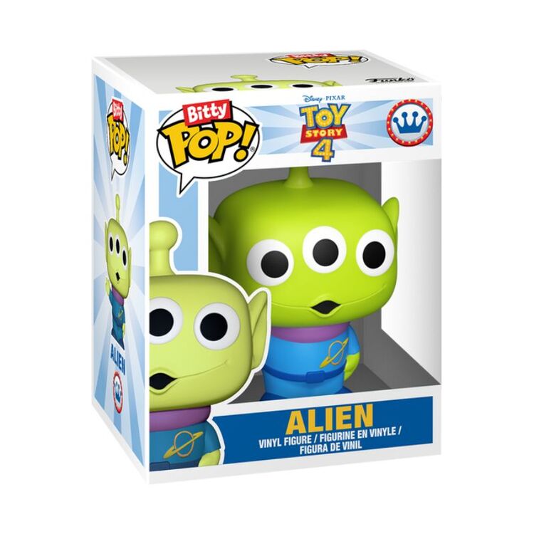 Product Φιγούρα Funko Bitty Pop! Arcade: Toy Story - Alien (Glows in The Dark) Display Case image