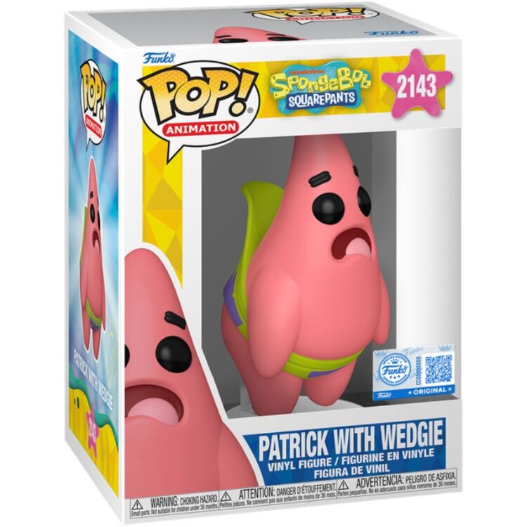 Product Φιγούρα Funko Pop! SpongeBob SquarePants - Patrick with Wedgie (Special Edition) image