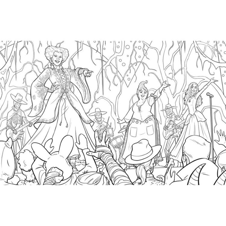 Product Βιβιλίο Ζωγραφικής Disney Hocus Pocus Colouring Book image