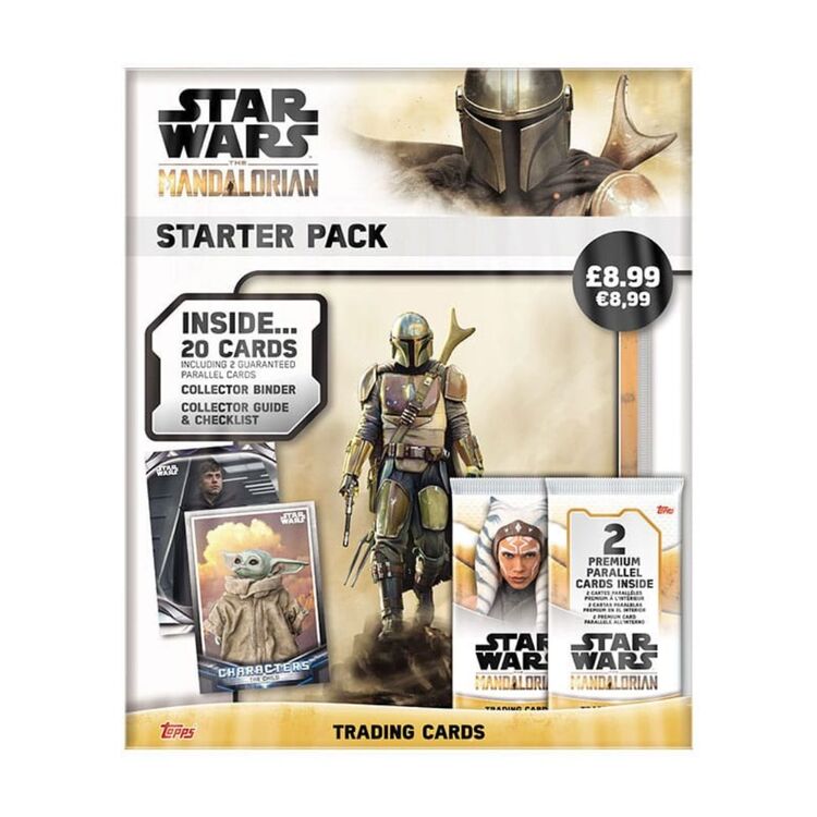 Product Topps Star Wars Mandalorian Trading Cards Starter Pack image