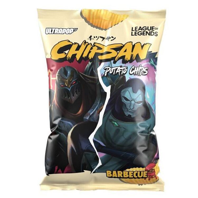 Product Πατατάκια CHIPSAN LEAGUE OF LEGENDS BBQ image