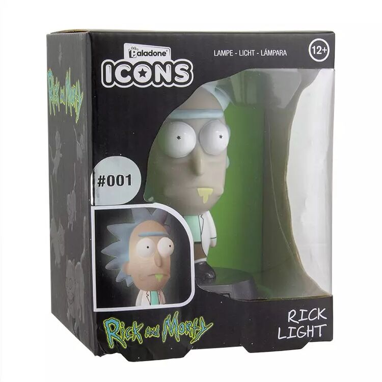 Product Rick and Morty Rick Icon Lamp image