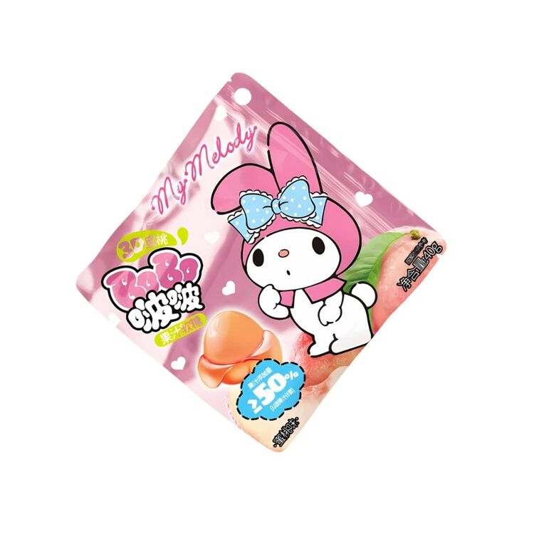 Product Sanrio My Melody BoBo 3D Peeling Peach Gummy image