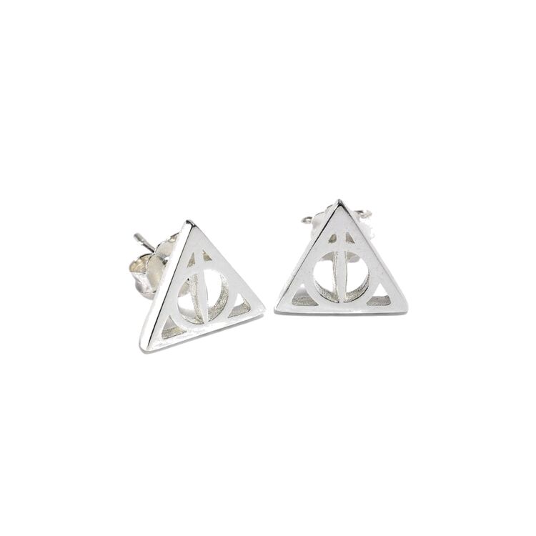 Product Σκουλαρίκια Harry Potter Deathly Hallows Sterling Silver Stud Earrings image