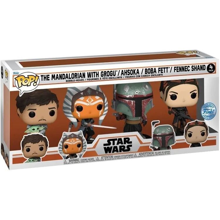 Product Φιγούρες Funko Pop! The Madalorian Star Wars (Special Edition) 4-Pack image