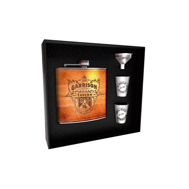 Product Peaky Blinder Set Hip flask + 2 shooters "Garrison" image