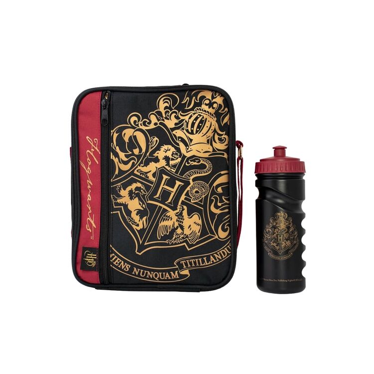 Product Harry Potter Lunchbag with Bottle Black image